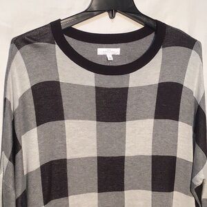 💕NWT💕 New Directions Buffalo plaid sweater size large
